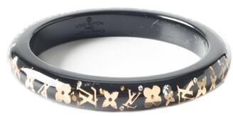 Pre-owned Louis Vuitton Blooming Supple Bracelet Brass