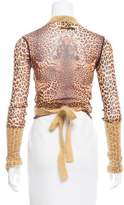 Thumbnail for your product : Jean Paul Gaultier Printed Long Sleeve Top