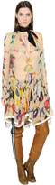 Thumbnail for your product : Chloé Printed Silk Chiffon Dress