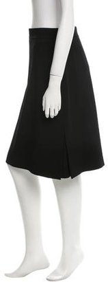 Akris Punto Knee-Length Wool Skirt