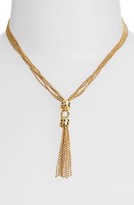 Thumbnail for your product : Anne Klein Tassel Y-Necklace