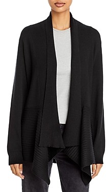 Black Waterfall Cardigan Women | Shop the world's largest collection of  fashion | ShopStyle