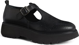 MAX MARA 靴 フラット Circus leather Mary Jane flats928691 Max Mara Circus Leather Ballet Flats | endource