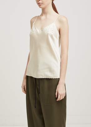 6397 Silk Embroidered Cami Vintage Ivory
