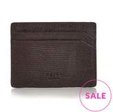 Thumbnail for your product : Reiss Men's Lizard Print Leather Cardholder