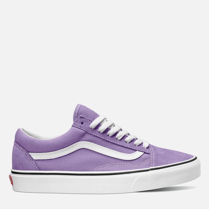 womens vans purple