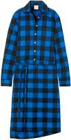 Thumbnail for your product : Vetements Checked Flannel Shirt Dress