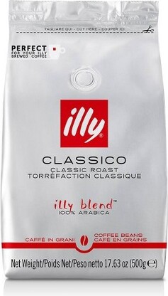 IllyWholeBeanMediumRoastCoffeeClassico-500g