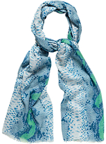 Thumbnail for your product : Jaeger Snake Modal Scarf