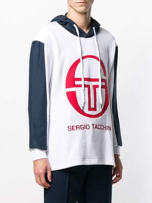 Sergio Tacchini contrast logo hoodie