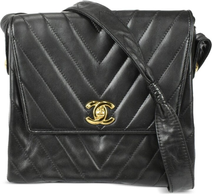 Chanel Pre Owned 2005 mini square Classic Flap shoulder bag - ShopStyle