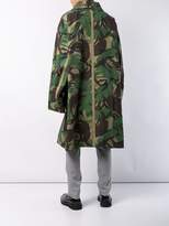 Thumbnail for your product : Cmmn Swdn camouflage print coat