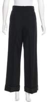 Thumbnail for your product : Chanel Wool & Mohair High-Rise Pants