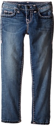 True Religion Casey Color Combo Super T Jeans in Diamond Wash Girl's Jeans