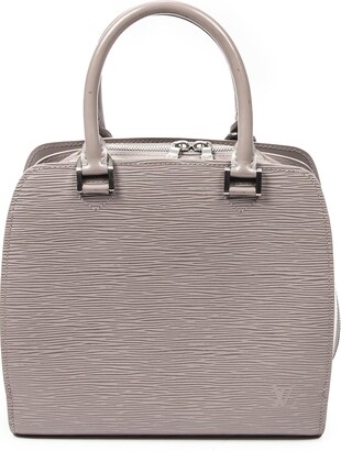 Handbag Louis Vuitton Purple in Water snake - 25082173