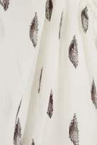Thumbnail for your product : IRO Naomie Fil Coupe Silk-blend Georgette Blouse