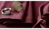 Thumbnail for your product : Crate & Barrel Helena Zinfandel Red Linen Tablecloth 60"x60"