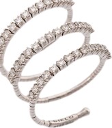 Thumbnail for your product : Mattia Cielo 18kt White Gold Three Circle Ring