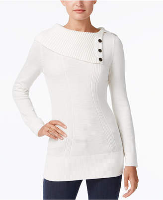 Style&Co. Style & Co Envelope-Neck Sweater, Created for Macy's