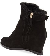 Thumbnail for your product : Fendi Shearling Lined Wedge Bootie (Women)