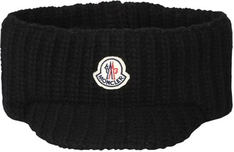 Moncler Logo Patch Knitted Visor - ShopStyle Hats