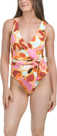 TJMAXX Louanne One-Piece Swimsuit For Women, Spandex/Polyester