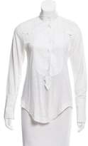 Thumbnail for your product : By Malene Birger Linen Long Sleeve Top