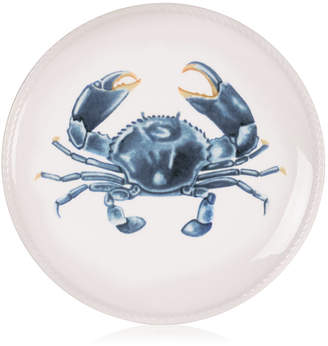 Fitz & Floyd Cape Coral Collection Crab Accent Plate