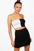 Thumbnail for your product : boohoo Womens Ruby Colour Block Bandeau
