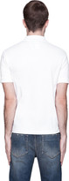 Thumbnail for your product : Comme des Garcons Play White Red Logo Applique Polo