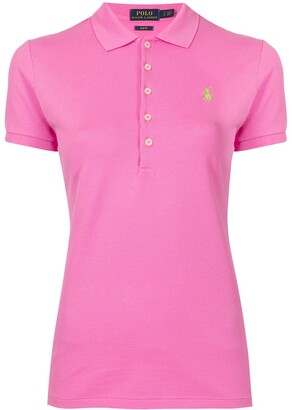 Polo Ralph Lauren Julie logo-embroidered polo shirt - ShopStyle Short  Sleeve Tops