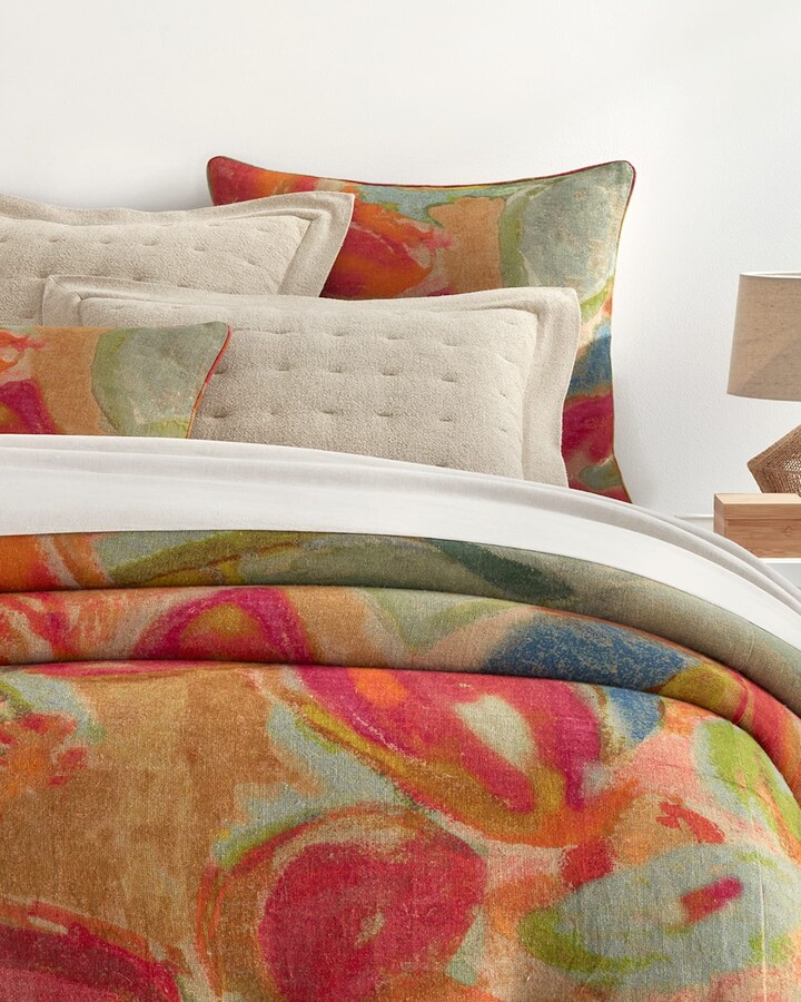 Pine Cone Hill Joy Linen Full/Queen Duvet Cover, Multicolor