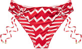 Thumbnail for your product : Stella McCartney Printed Mid-rise Bikini Briefs