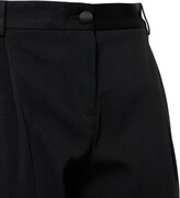 Thumbnail for your product : Dolce & Gabbana Silk blend low rise straight pants