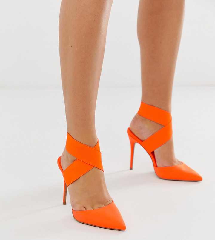 Neon Orange Heels | Shop the world's 