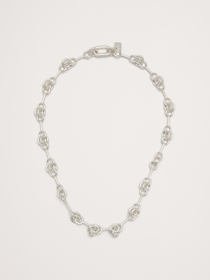 Banana Republic Double Ring Chain Necklace