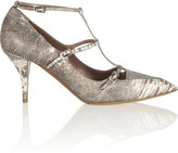Thumbnail for your product : Tabitha Simmons Hai crystal-embellished suede pumps
