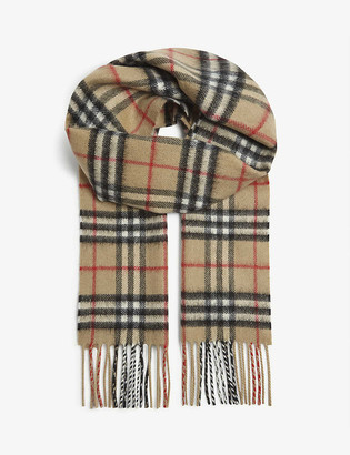 burberry scarf kids white