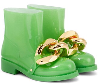 J.W.Anderson Chain-detail rubber boots