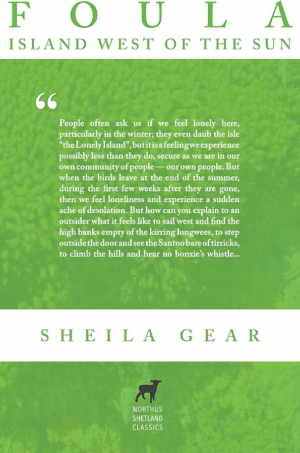 Northus Shetland Classics: Foula: Island West of the Sun (Paperback)