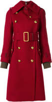 Thumbnail for your product : Sacai military belted coat