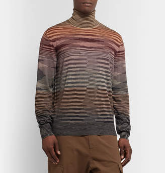 Missoni Space-Dyed Wool Rollneck Sweater