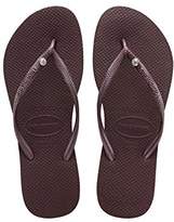 Thumbnail for your product : Havaianas Slim Crystal Glamour Sw, Women Flip Flops,8.(43/44 EU)(41/42 BR)