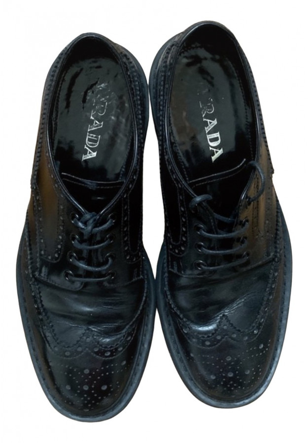 prada patent leather shoes