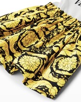 Thumbnail for your product : Versace Girl's Baroque Logo-Print Combo Dress, Size 12-36M