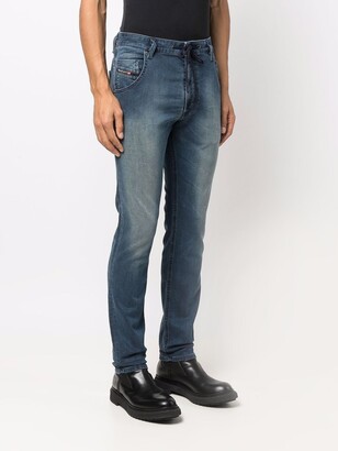 Diesel Krooley drawstring tapered jeans