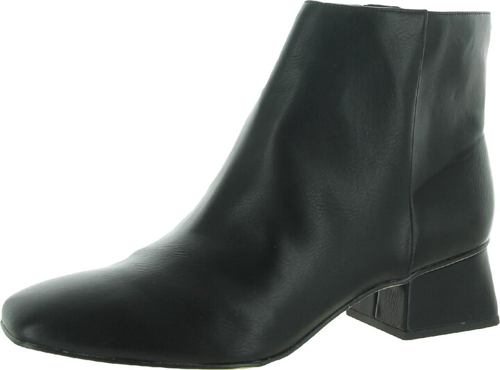 Sam Edelman Daysi Womens Faux Leather Ankle Boots - ShopStyle