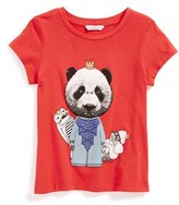 Thumbnail for your product : Little Marc Jacobs 'Panda' Cotton & Modal Tee (Little Girls & Big Girls)
