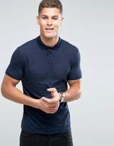 Thumbnail for your product : ASOS Design Polo Shirt In Jersey In Navy