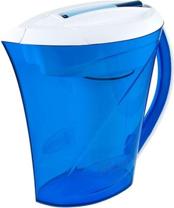 Dunelm ZeroWater 10 Cup Ready Water Pitcher Jug Blue and White ShopStyle